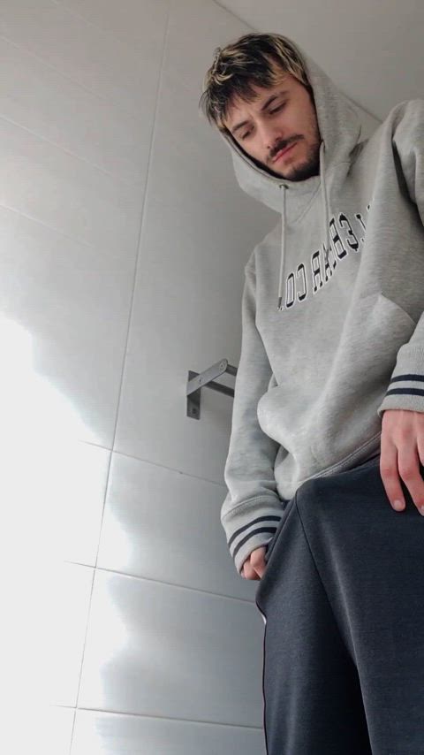 That's how I deal with morning boners. Just spray it everywhere