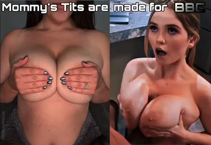 Remember Betas: Mommy's tits are for Big Black Cock♠️🤏🏻