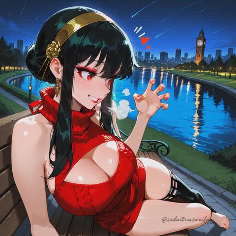 Big Tits Cute Tease Porn GIF by seductresswaifu