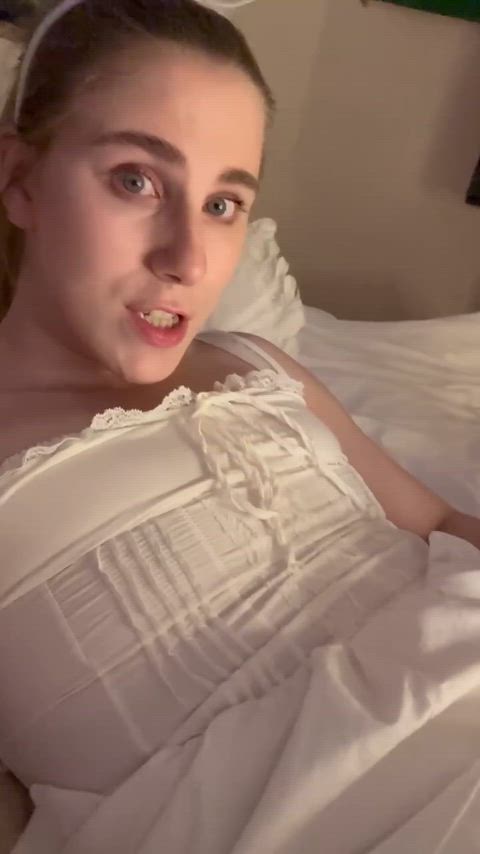 Do you want me to tickle your throat with something hard? 😛