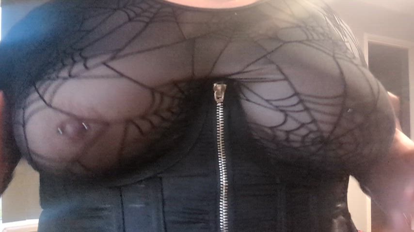 Happy titty Tuesday, made spooky.