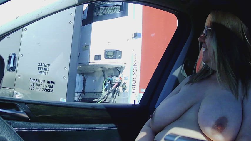 This trucker loves my wife