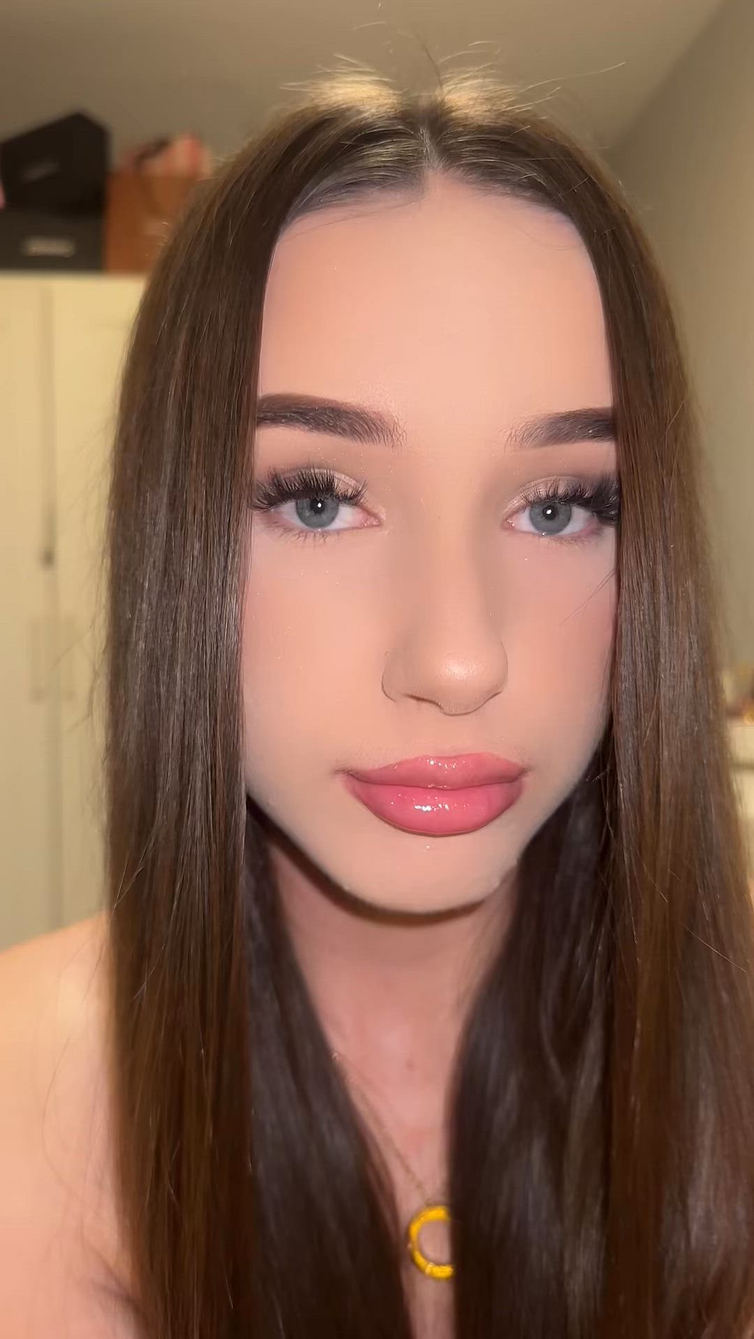 18 Years Old, Ahegao, Amateur, Blowjob, Blue Eyes, Cute