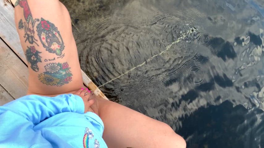 It’s a pity to waste it in the water