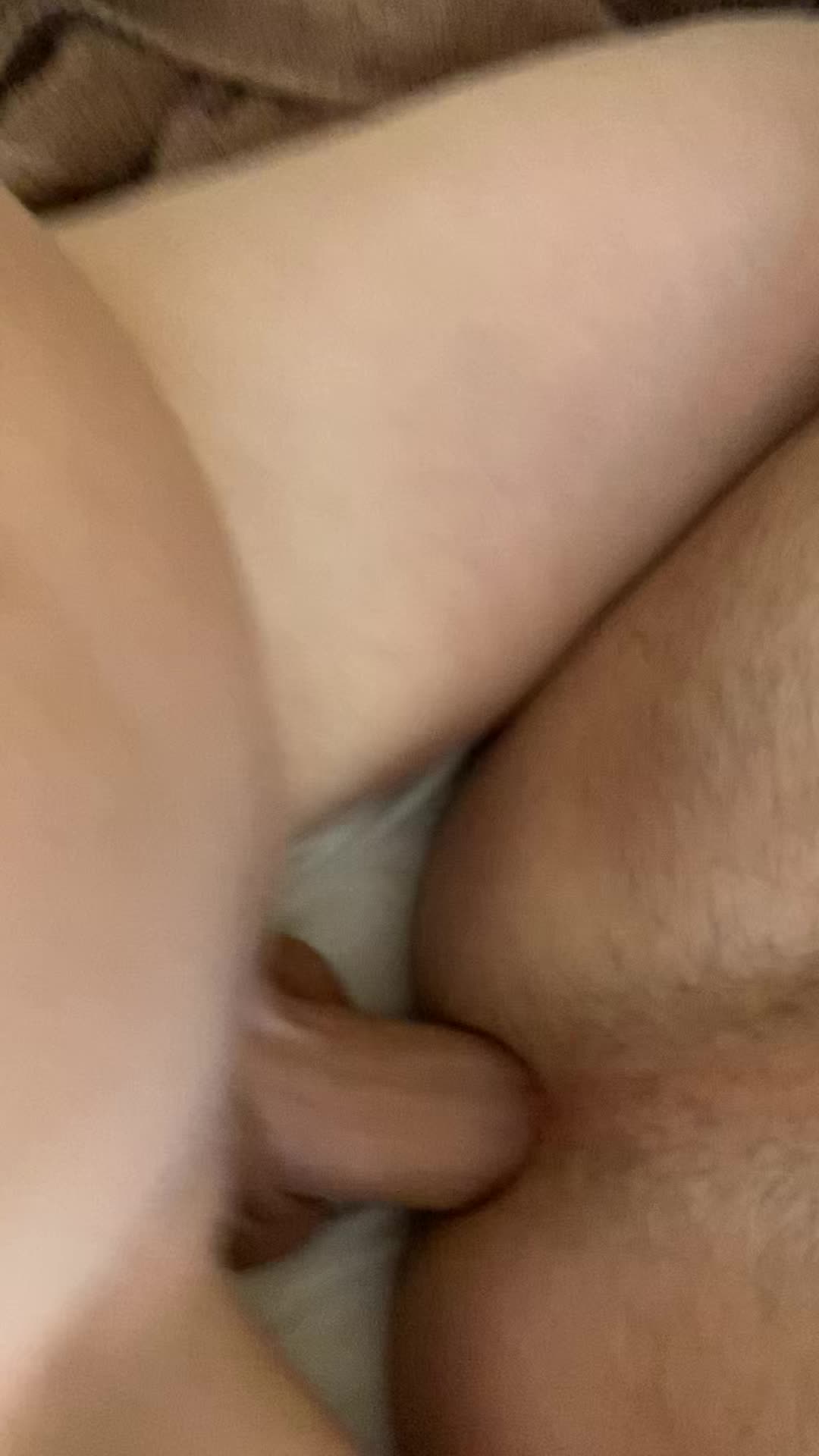 I always cum so deep that it rarely leaks out 😈