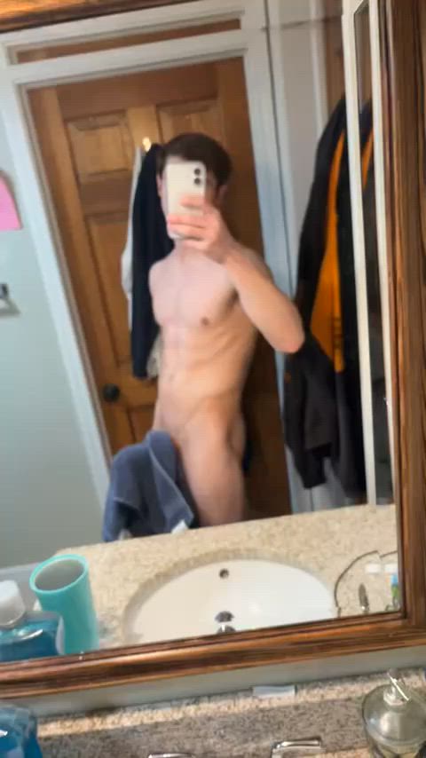Amateur Big Dick Cock Masturbating Solo Porn GIF by alpha501