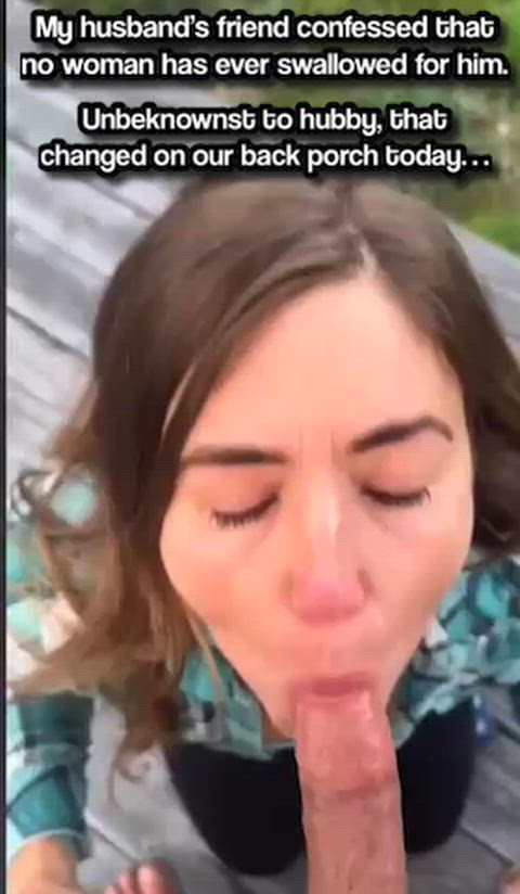 Never pass up a chance to be someone’s first.