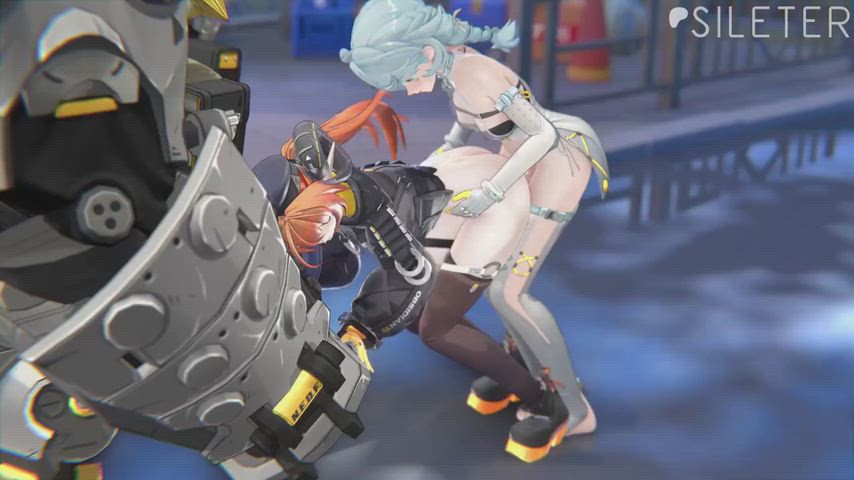 Orphie and Seed having some fun (sileternsfw) [zenless zone zero]