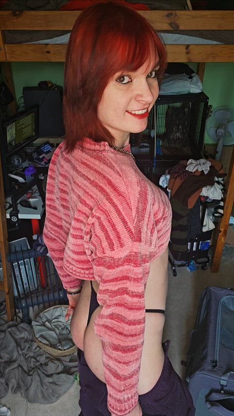 Ass OnlyFans Redhead Trans Porn GIF by emilyretcher
