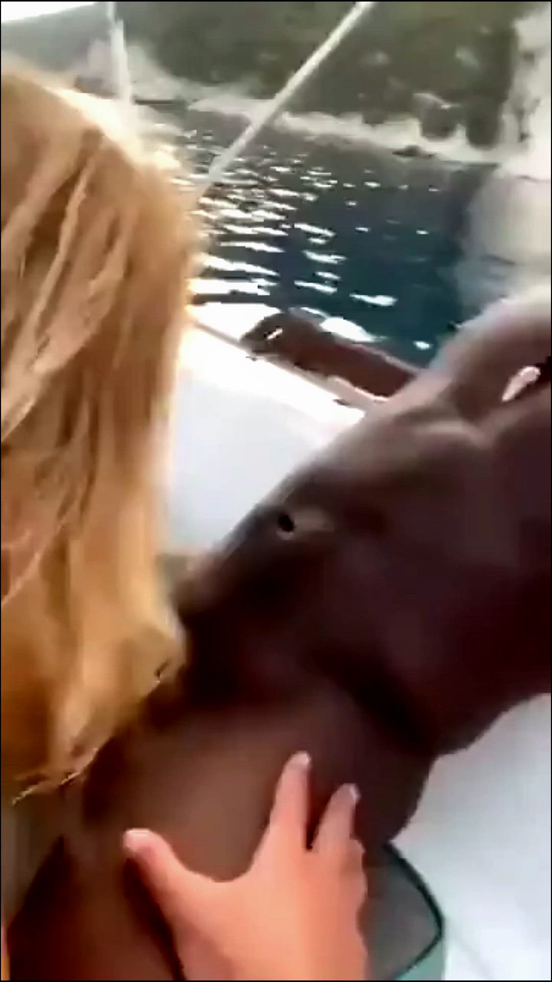 My bully wanted to let me know my wife is fine on the boat trip he took her on.