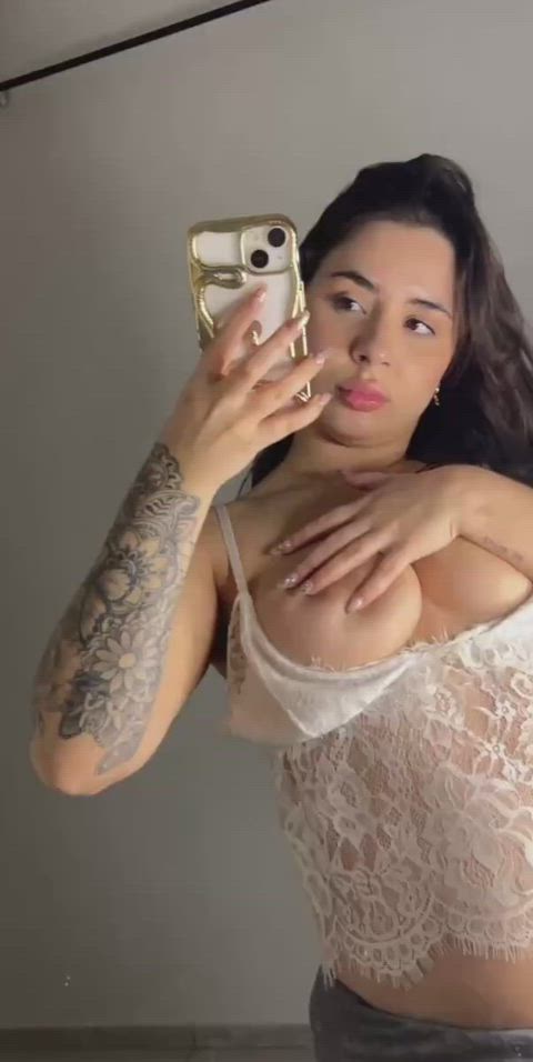 Natural perfect and saggy at the same time