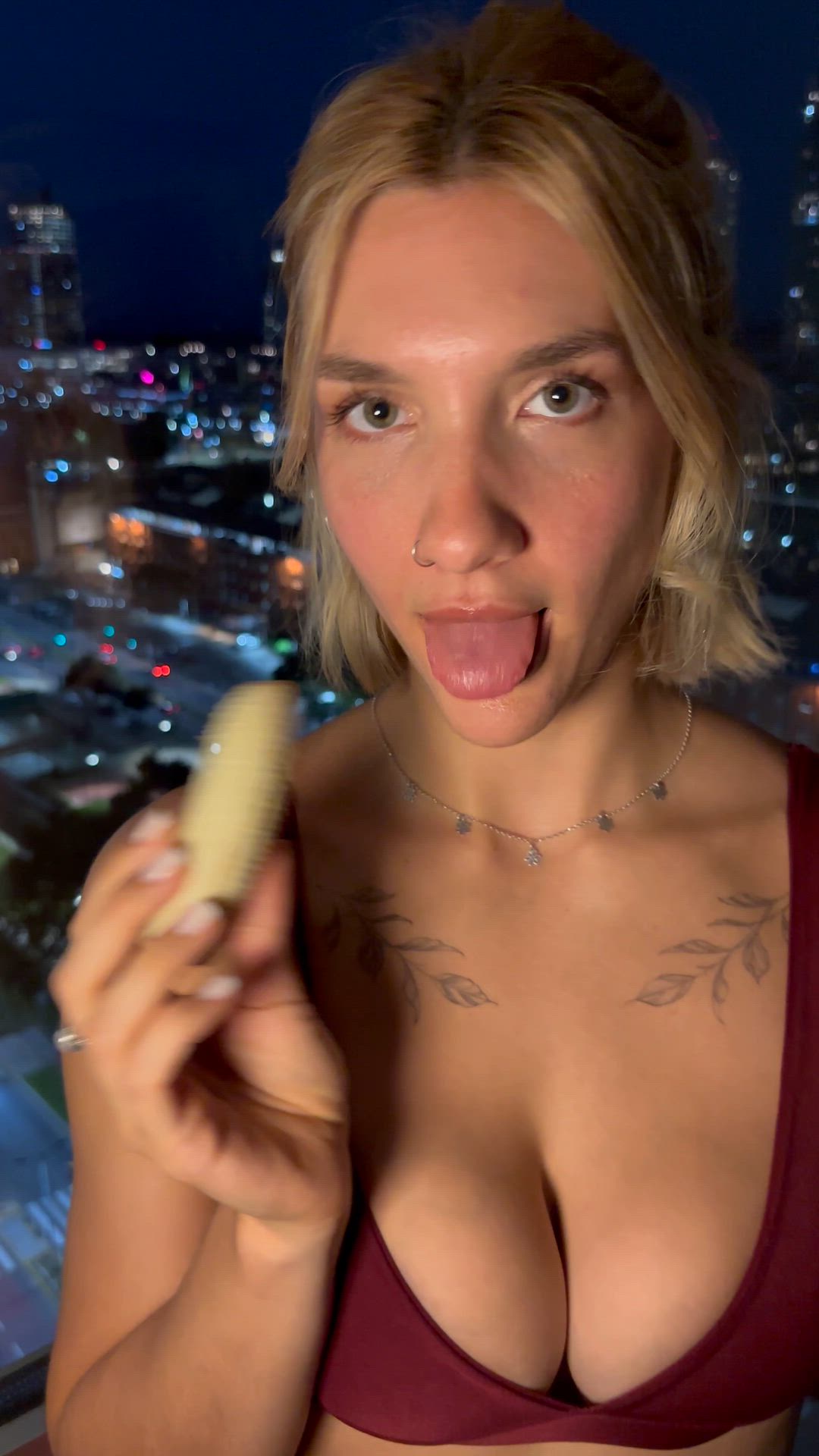 Amateur, Big Tits, Hotwife, Lips, Lipstick, Lipstick Fetish