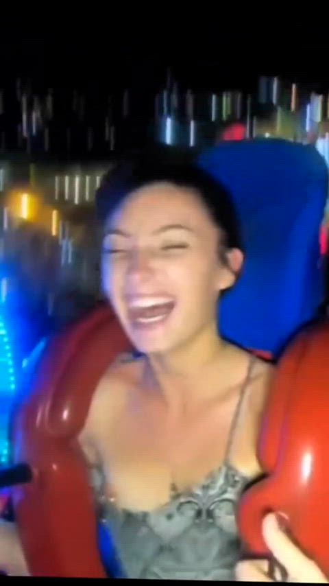 Accidental Amateur Brunette Cute Erect Nipples Nipple Nipslip Public Small Tits Tits Porn GIF by populardick