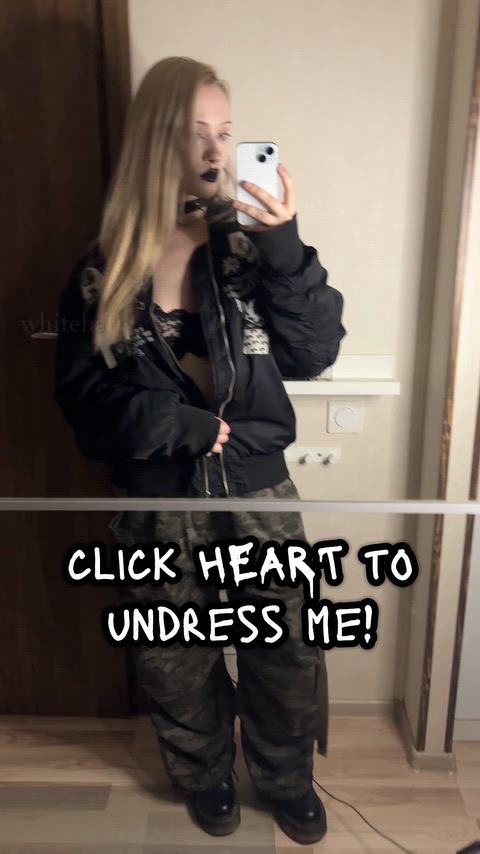 Alternative Babe Blonde Boobs Bubble Butt Goth Huge Ass Solo Tease punk Porn GIF by whitebat