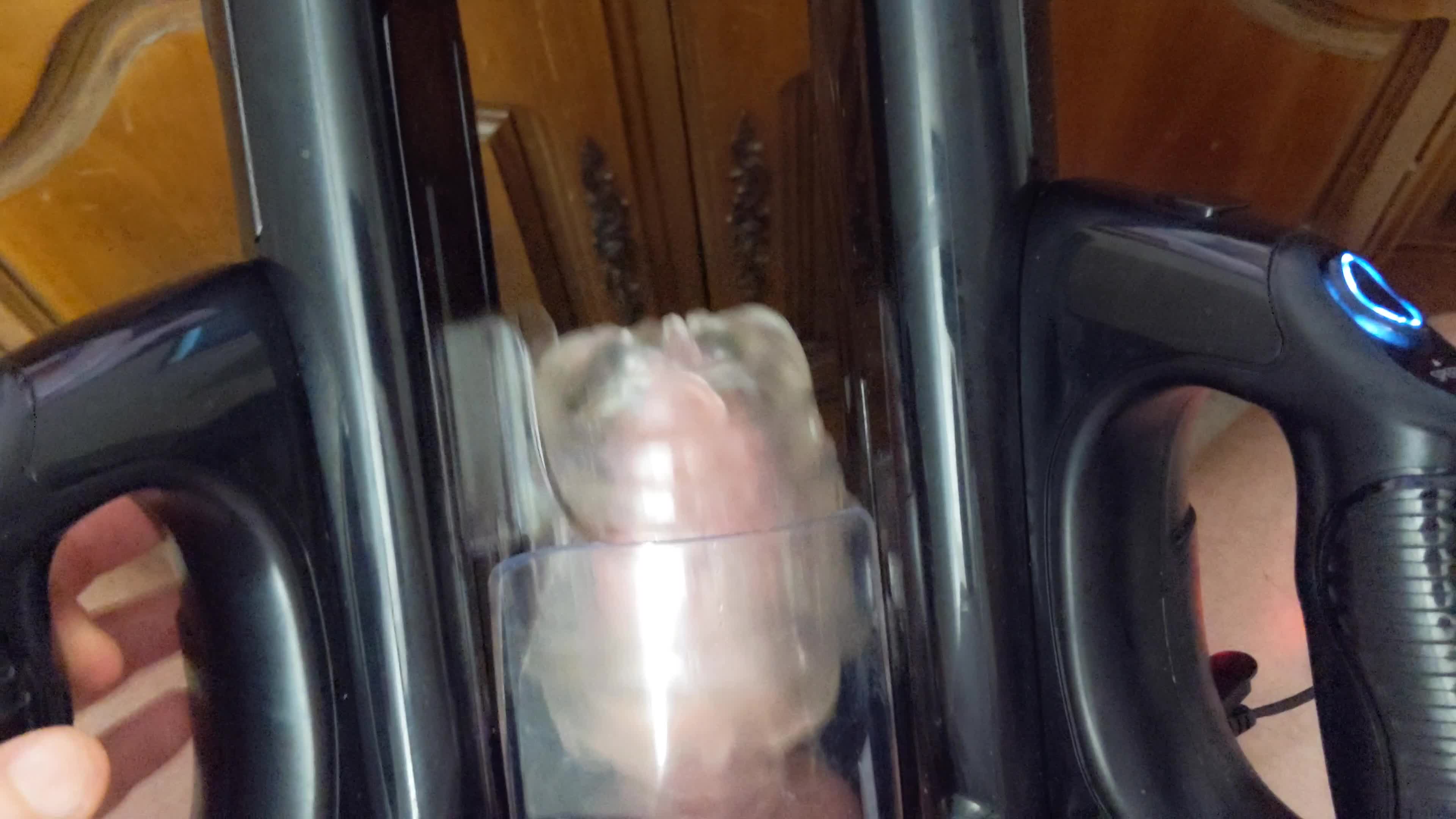 Toy assisted cumshot