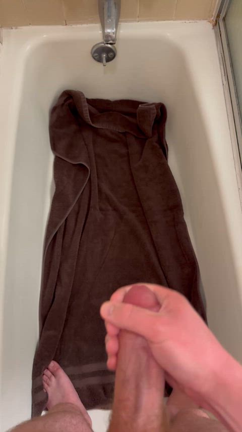 Spraying like a fire hose