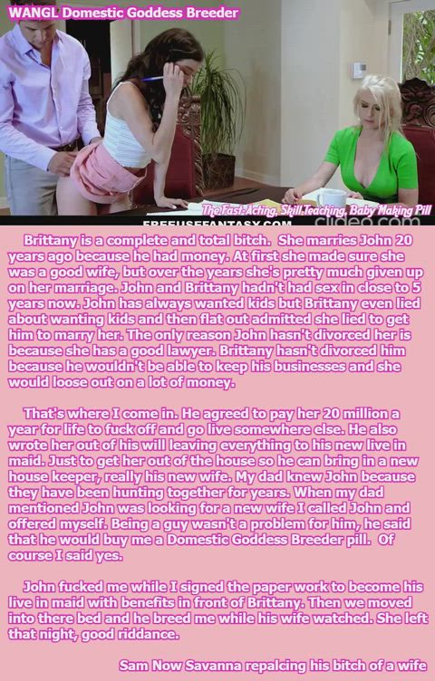 Savanna giving John the family his bitch of a wife never would