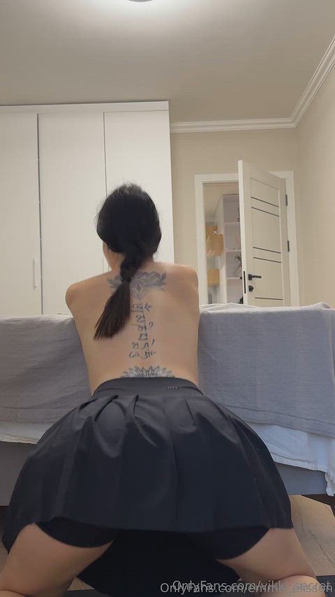 Ass Clapping Booty Naked Pawg Public Strip Tiny Porn GIF by vikki_hope
