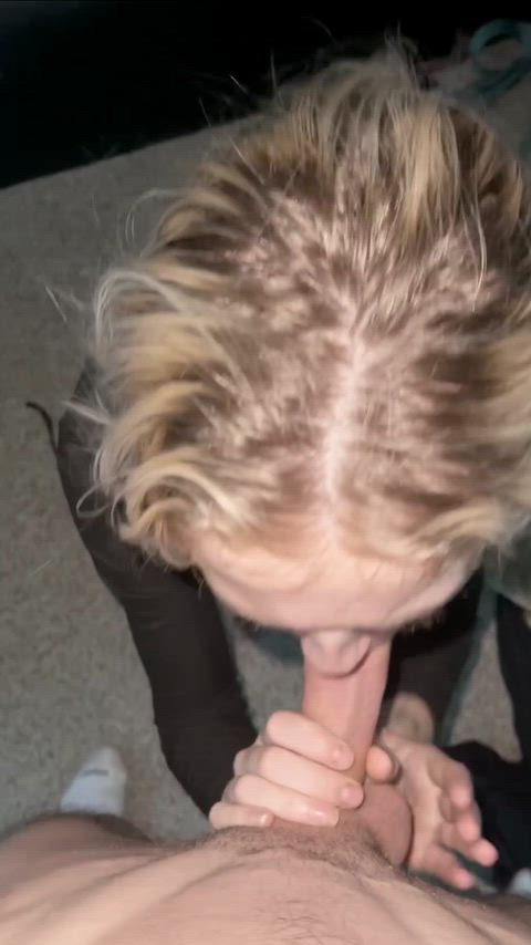 Amateur Big Dick Blonde Cute Face Fuck Homemade POV Teen Throat Fuck throated Porn GIF by populardick