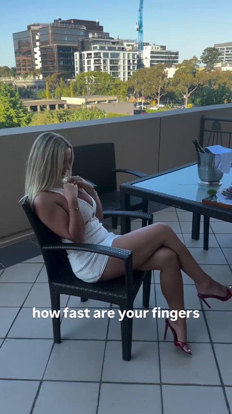 Amateur Blonde Natural Tits Tits Porn GIF by internet_is