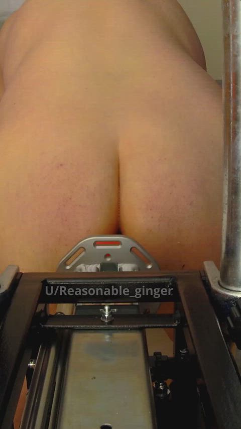 What my machine sees while it fucks my ass