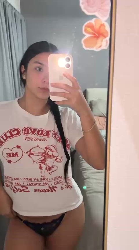 When I am alone and bored. This could be your daily view if we were sharing one room