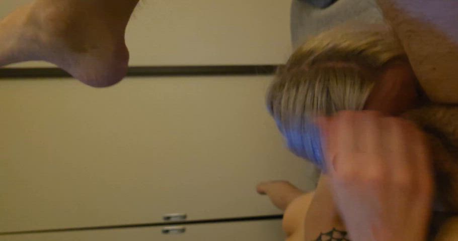 He orgasms while getting rimmed... he came so hard!