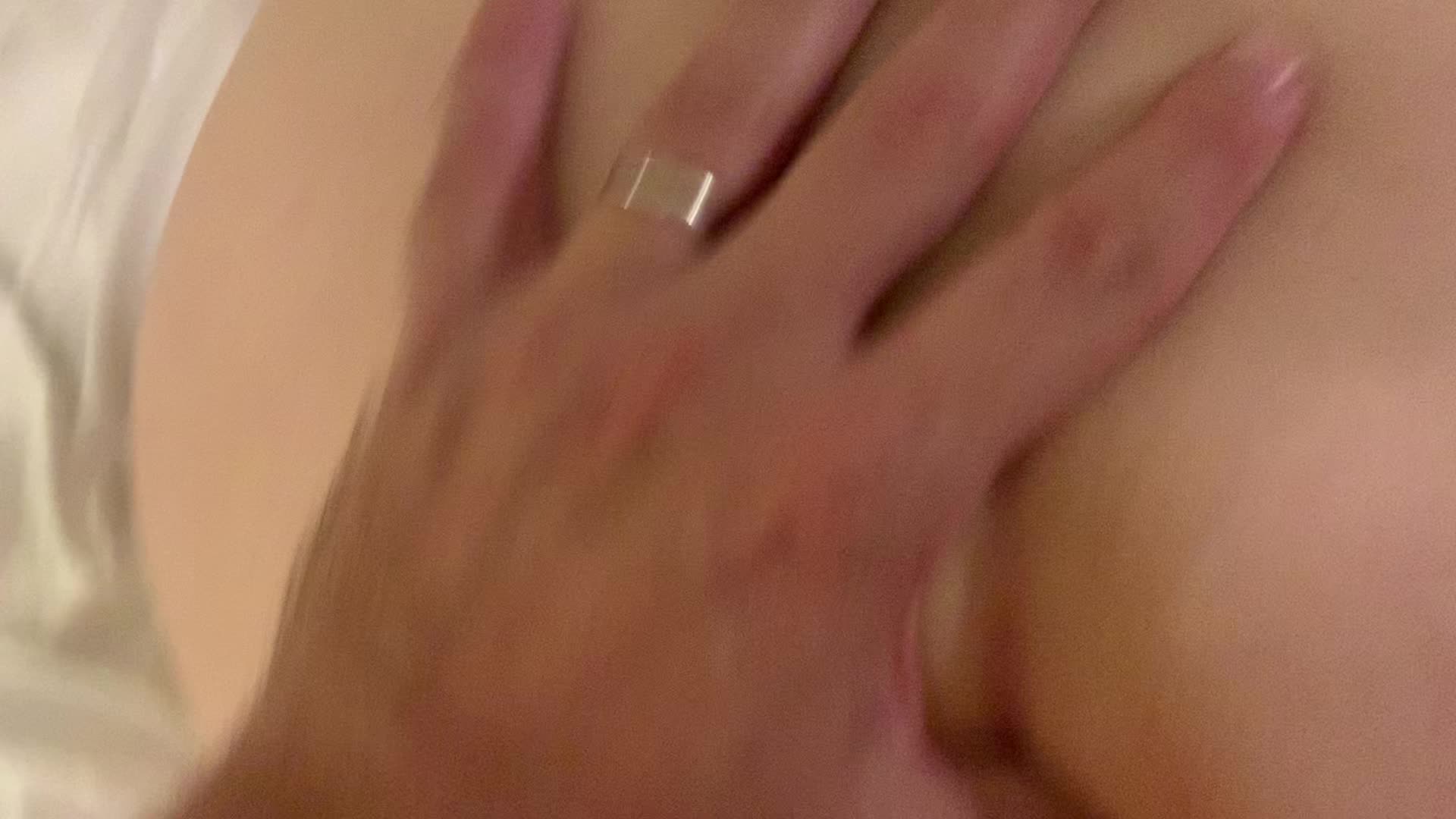 My 1st gif! I nutted in my wife’s ass last night. I love her buttplug.