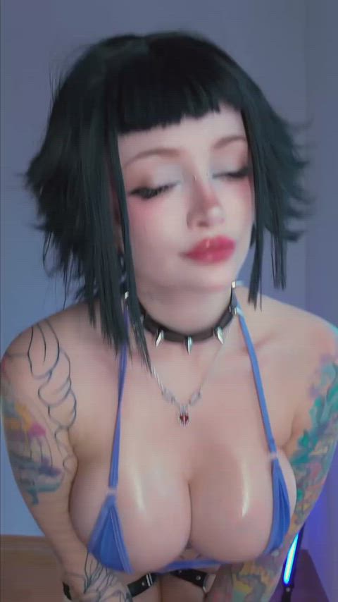 Big Tits OnlyFans Tits Porn GIF by leahmeowmeow