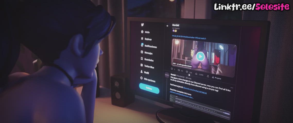 3D Animation Blowjob Hardcore NSFW Rough Rule34 SFM Porn GIF by solosite3