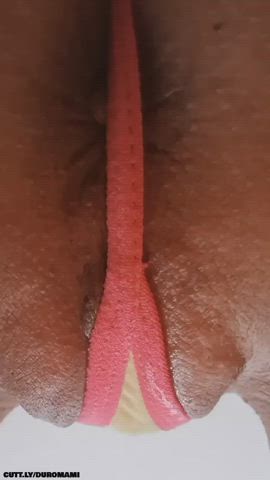 Amateur Ass Asshole Goddess Masturbating NSFW Pussy Thong Porn GIF by duromami