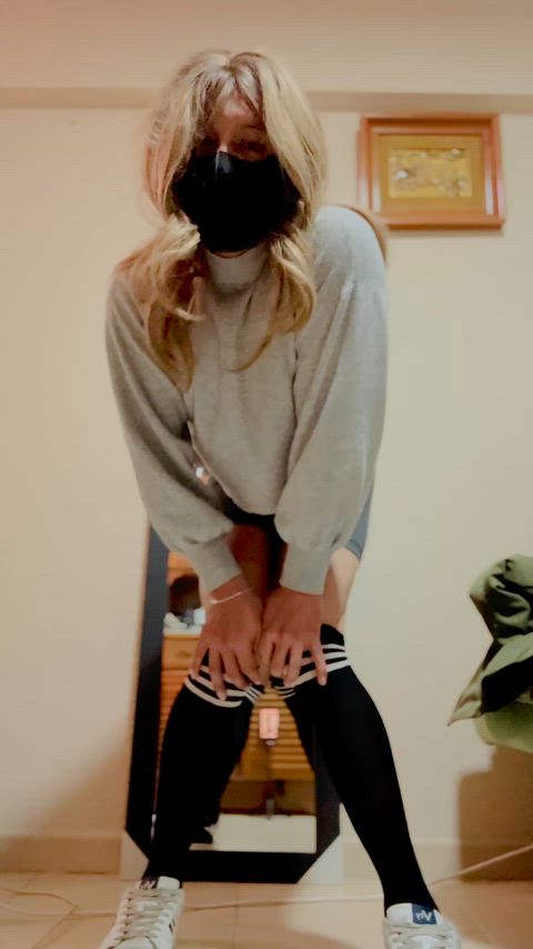 You want to exercise with me and cum inside me