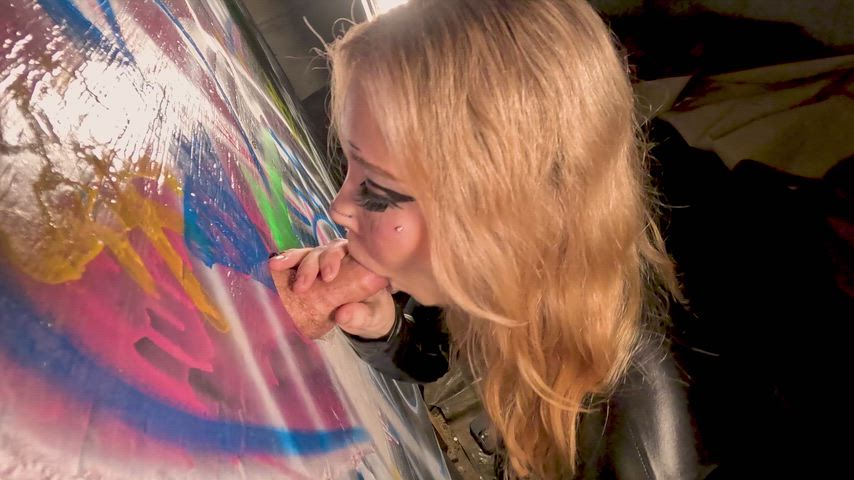 I'll swallow every last drop for my friends who attend my gloryhole