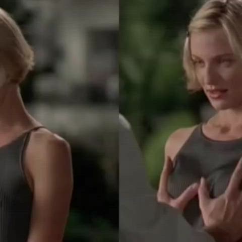 Boobs Celebrity Squeezing Porn GIF by redbledcom