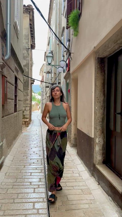 I heard someone whistle, made me smile