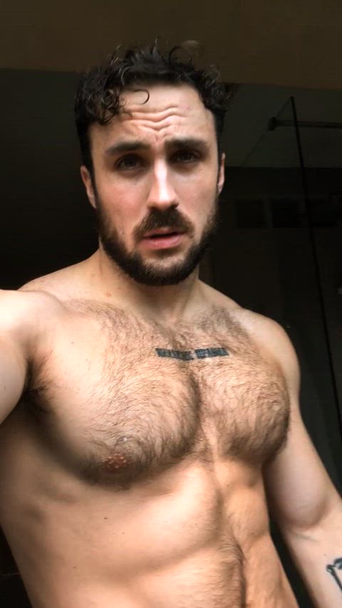 The aftermath of you sucking me off