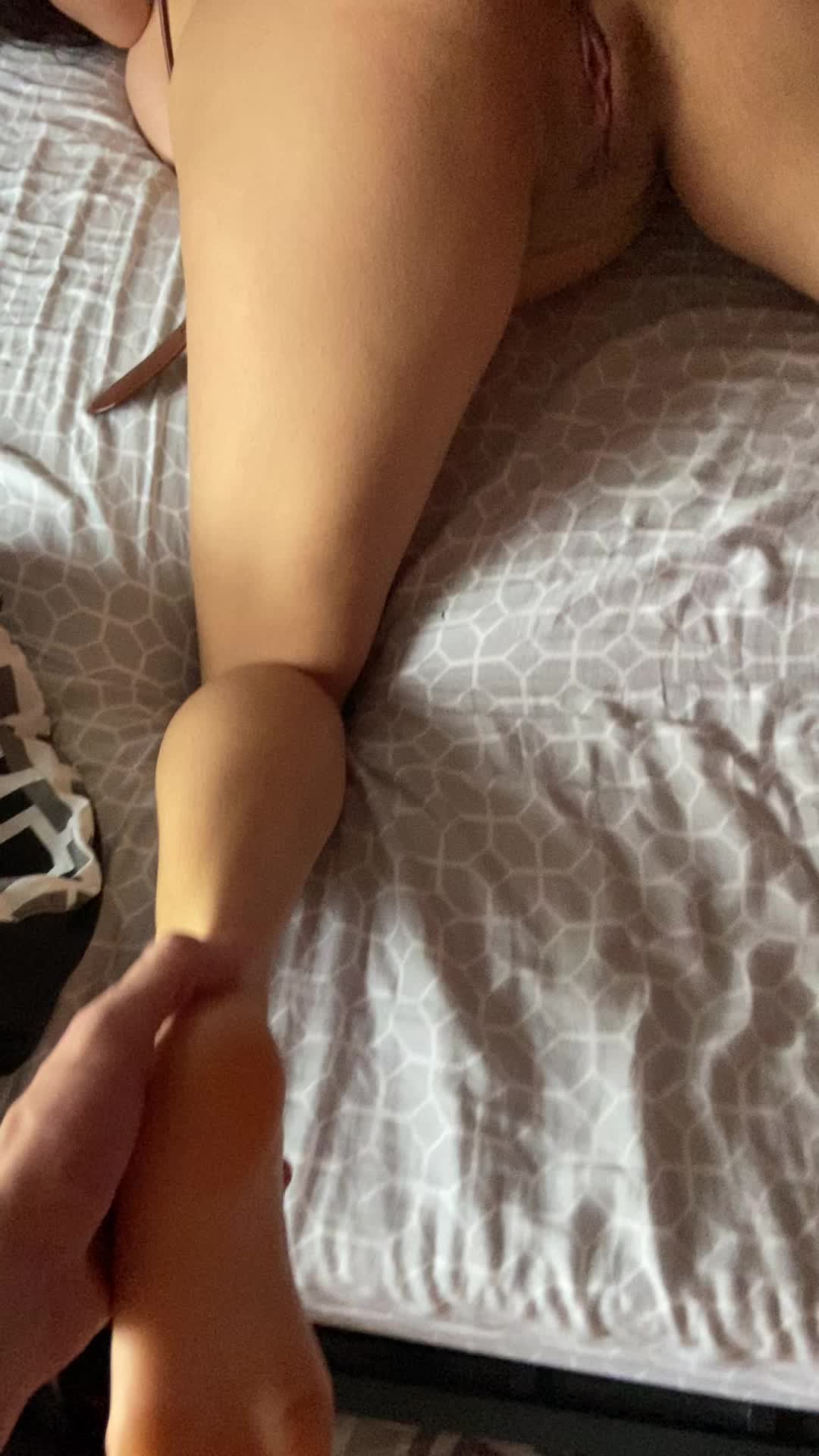 Showing everyone she’s my slut