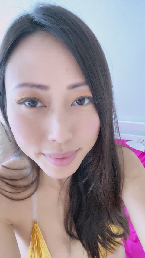Just me and my juicy Asian tits