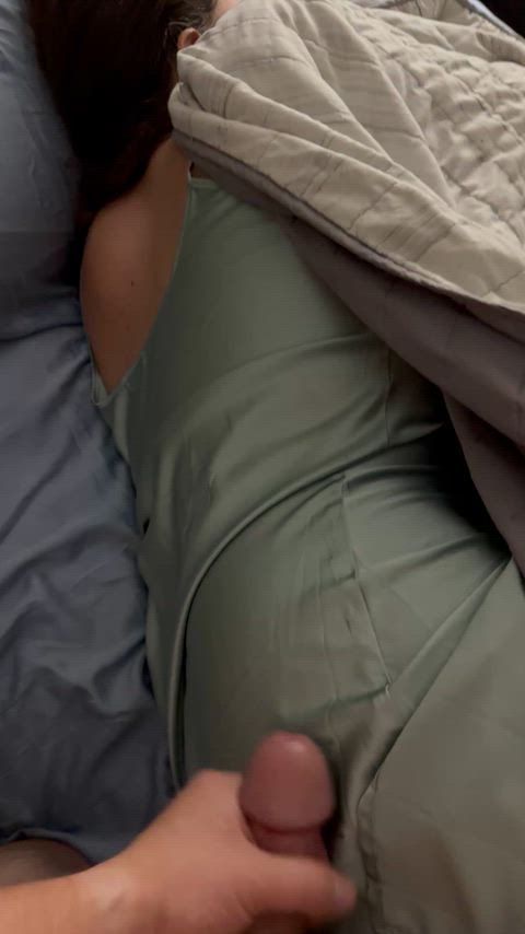 Big load on my satin dress. I’m sure that will stain