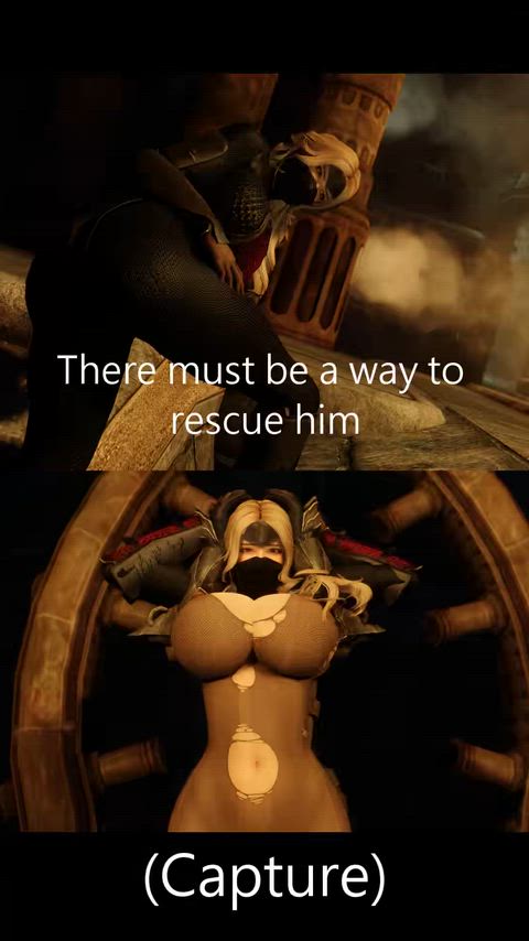 《Three Rose of Skyrim》 Chapter 43：倩影深入敵營、扶他享用花庭