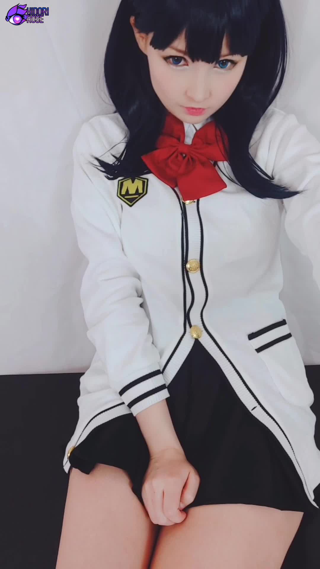 My Rikka Takarada cosplay - Self pleasure + ahegao ~ Hidori Rose