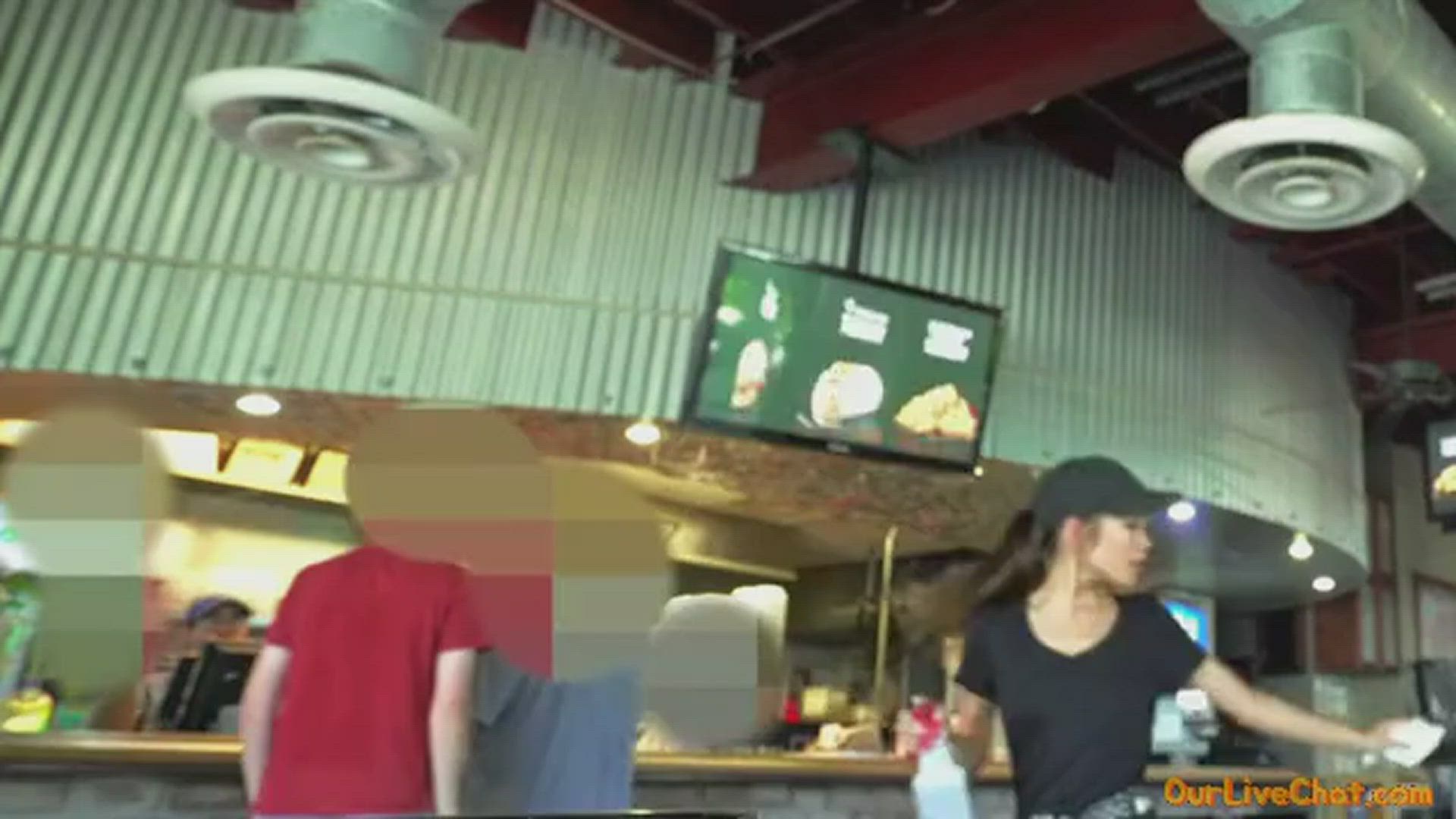 Asian Waitress
