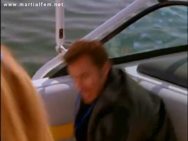 Natasha Henstridge... She really enjoys it