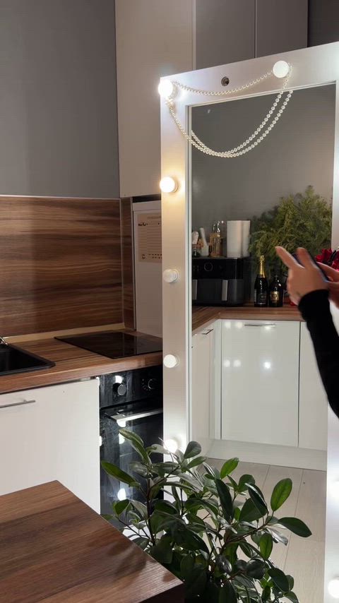 I'm usually naked at home