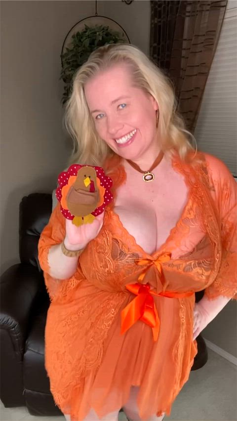 Gobble gobble, it's Canadian Thanksgiving! Care to stuff me?