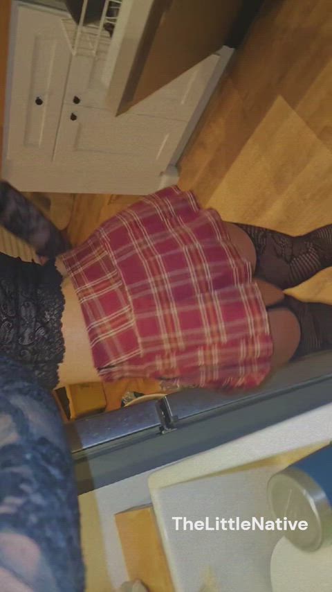 Amateur Ass CamSoda Camgirl Cute Homemade Pawg Redhead Upskirt White Girl Porn GIF by camsoda