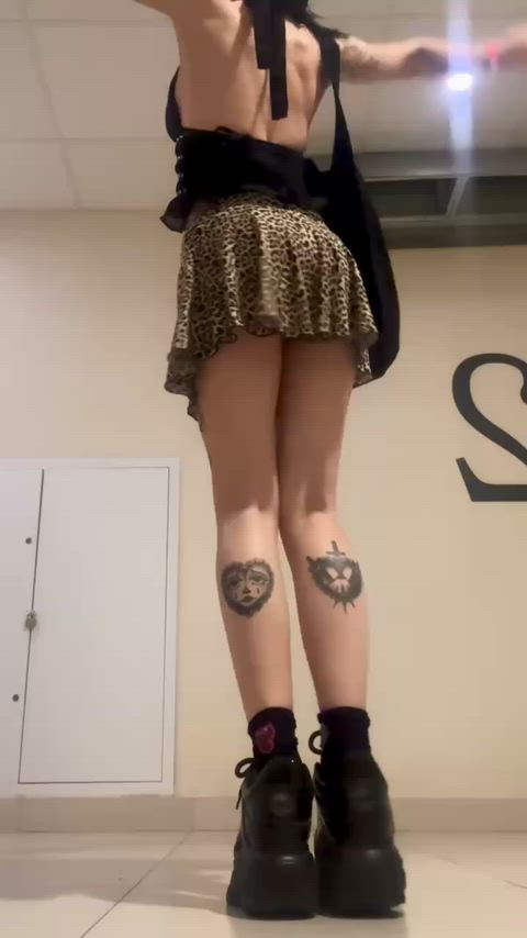 Amateur Cosplay Cute Public Pussy Sex Skirt Solo Upskirt Work Porn GIF by maariii