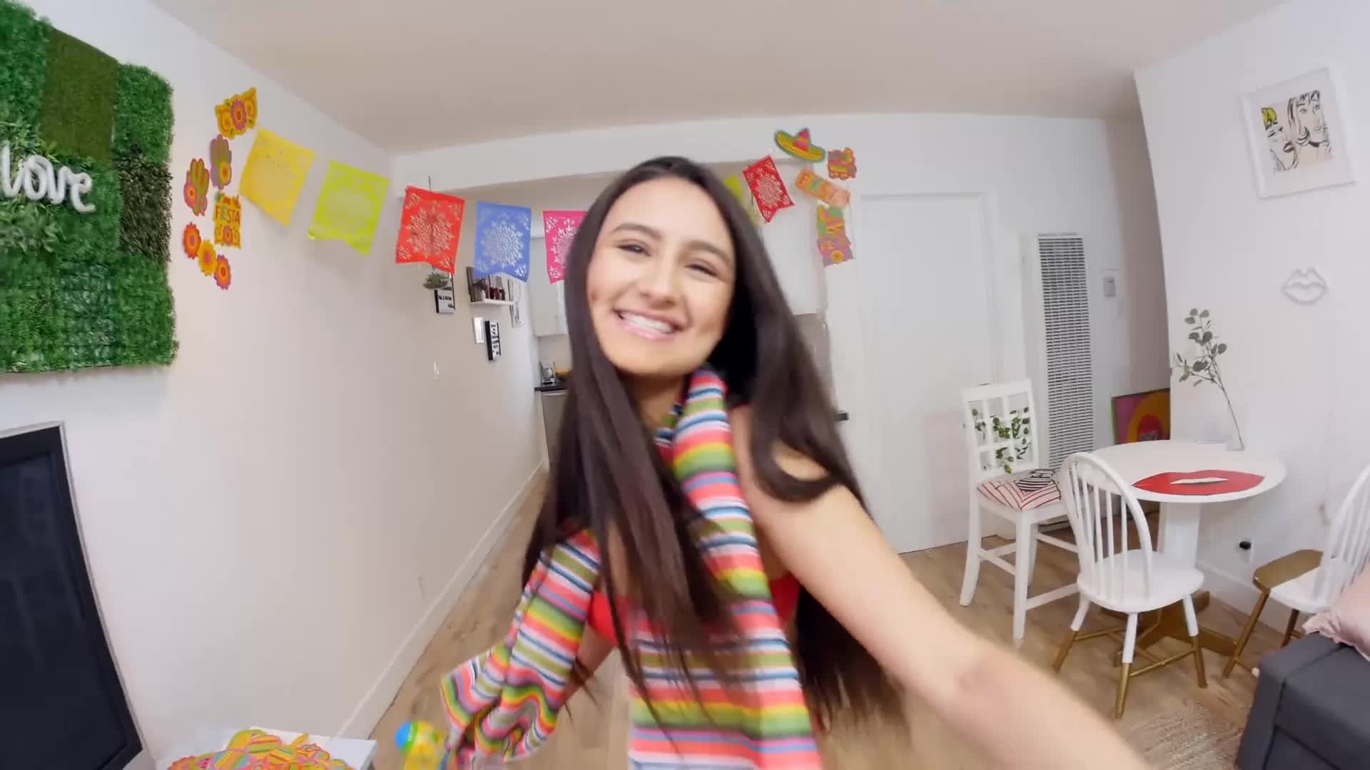 A party with her always turns into sex