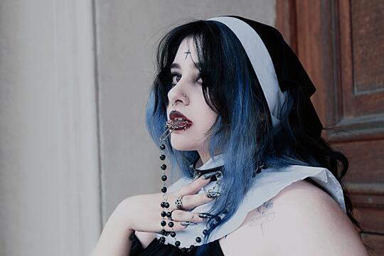 Big Tits Goth OnlyFans Solo Tits Porn image by raven.roth