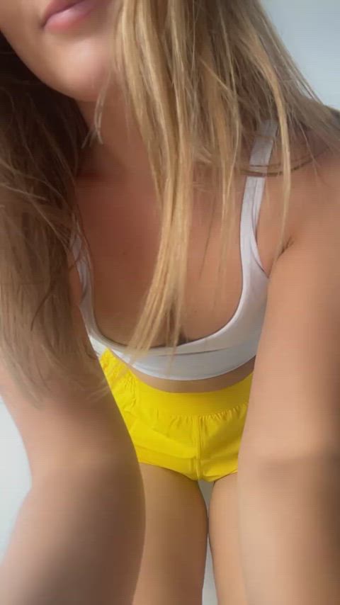new lulu booty shorts!!